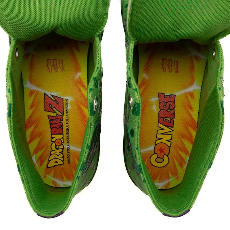 Converse x Dragon Ball Z Chuck Taylor All Star High-Top Cell Sneaker - Peridot / Garden Green