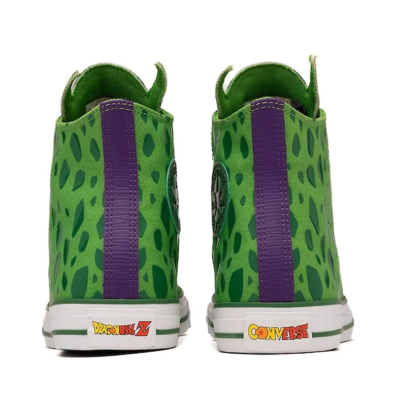 Converse x Dragon Ball Z Chuck Taylor All Star High-Top Cell Sneaker - Peridot / Garden Green