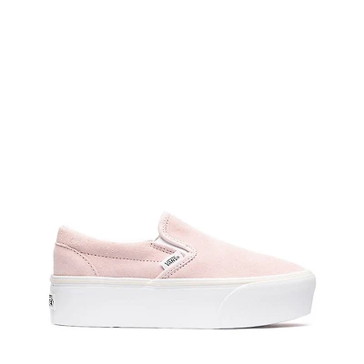 Vans Classic Slip-On Platform Shoe - Big Kid Neutrals Pale Petal Pink