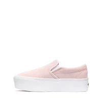 Vans Classic Slip-On Platform Shoe - Big Kid Neutrals Pale Petal Pink