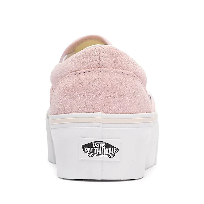 Vans Classic Slip-On Platform Shoe - Big Kid Neutrals Pale Petal Pink