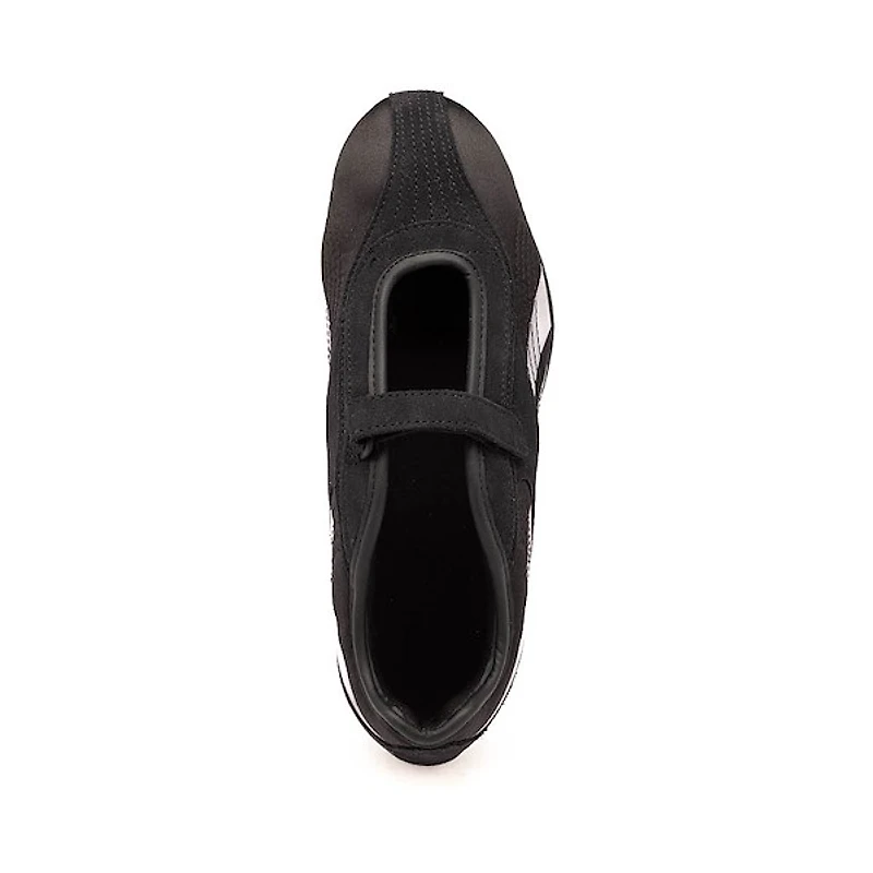 Womens Reebok Ultra Lo Mary Jane Athletic Shoe - Black / White