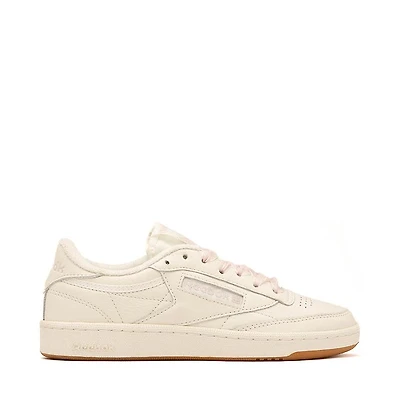 Womens Reebok Club C 85 Vintage Athletic Shoe - Chalk / Elemental Pink Gum