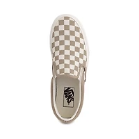 Chaussure de skate sans lacets Vans à motif en damier