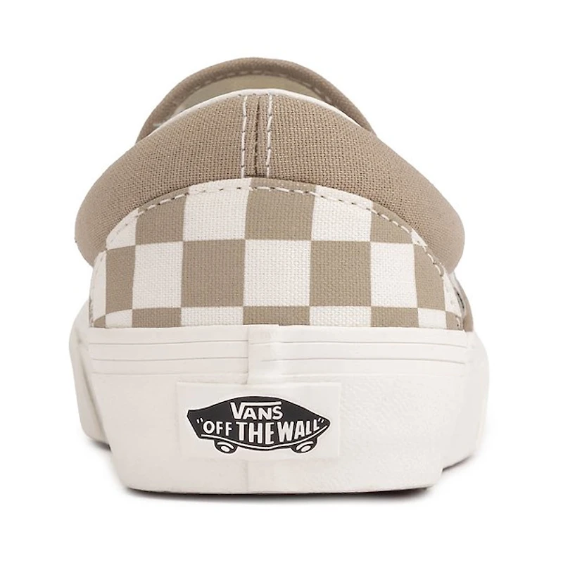 Chaussure de skate sans lacets Vans à motif en damier