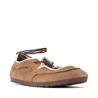 Womens UGG® Quill Ballet Sneaker - Chestnut / Sand
