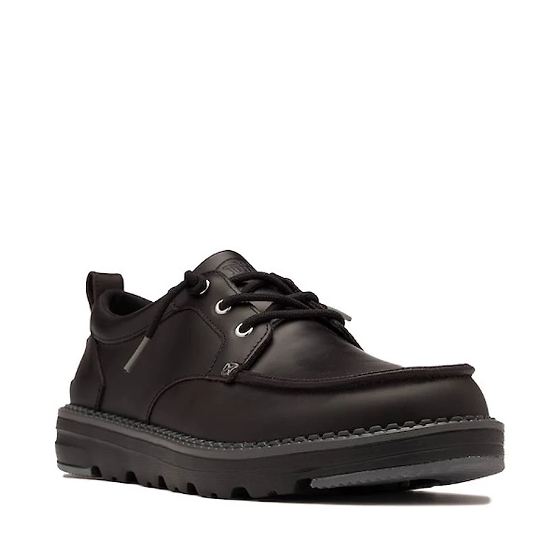 Mens HEYDUDE Flint Casual Shoe - Black