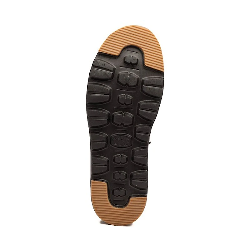 Mens HEYDUDE Flint Boot - Argan / Chocolate