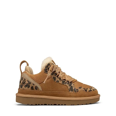 UGG® Lowmel Spotted Sneaker - Little Kid / Big Tan