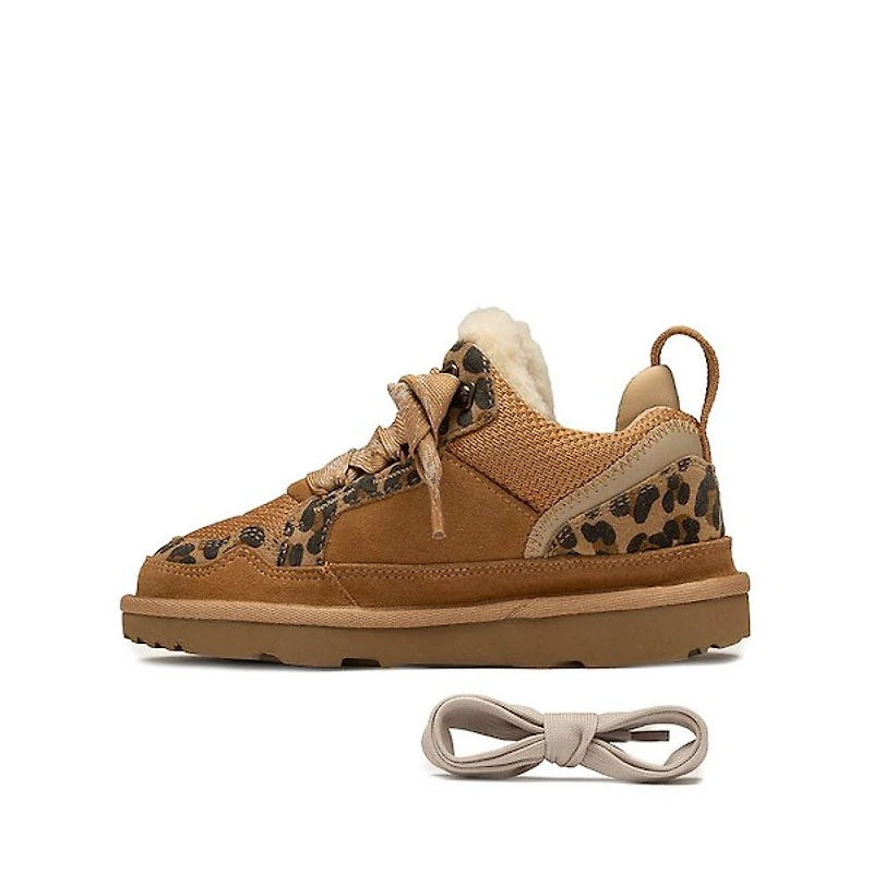 UGG® Lowmel Spotted Sneaker - Little Kid / Big Tan