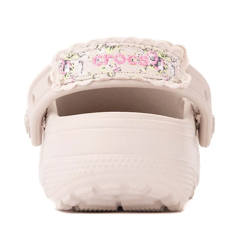 Crocs Classic Crafted Ditsy Floral Clog - Cocoa Créme