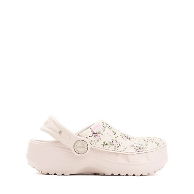Crocs Crafted Ditsy Floral - Little Kid / Big Cocoa Créme