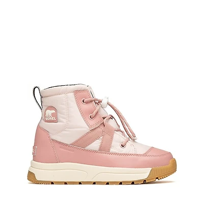 Sorel Whitney&trade III Mid Waterproof Boot - Little Kid Pink Salt / Eraser