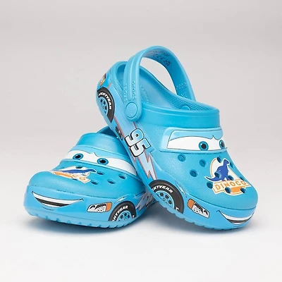 Disney and Pixar Cars Crocs Lightning McQueen Dinoco Crocband&trade Clog - Baby / Toddler Blue