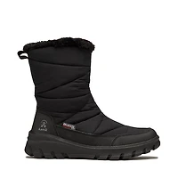 Womens Kamik Snowdon Zip Winter Boot - Black