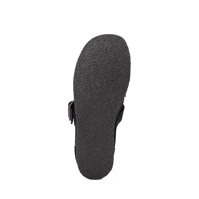 Clarks Wallabee Evo T-Bar Mocassin - Little Kid Black