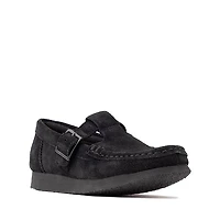 Clarks Wallabee Evo T-Bar Mocassin - Little Kid Black
