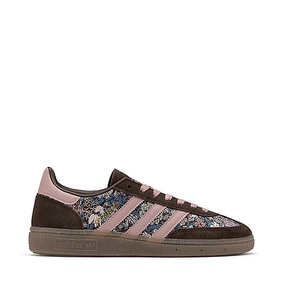Womens adidas x Liberty London Handball Spezial Athletic Shoe - Aurora Coffee / Magic Mauve Gum