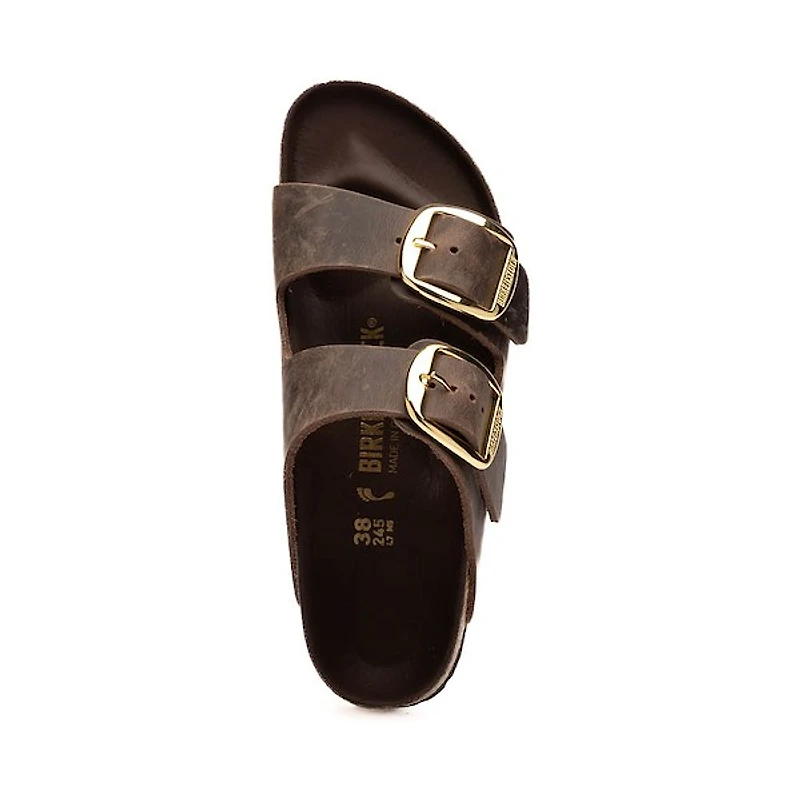 Womens Birkenstock Arizona Big Buckle Slide Sandal - Habana