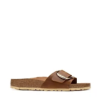 Womens Birkenstock Madrid Big Buckle Slide Sandal - Cognac