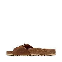 Womens Birkenstock Madrid Big Buckle Slide Sandal - Cognac