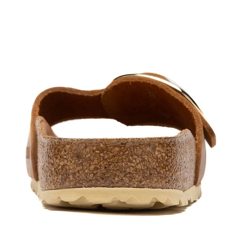 Womens Birkenstock Madrid Big Buckle Slide Sandal - Cognac