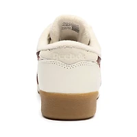 Womens Reebok Freestyle Lo Athletic Shoe - White / Burgundy Gum