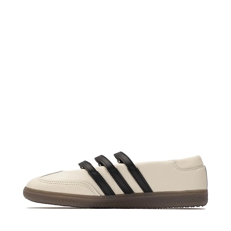 Womens adidas Samba Ballet Flat - Off White / Core Black Gum