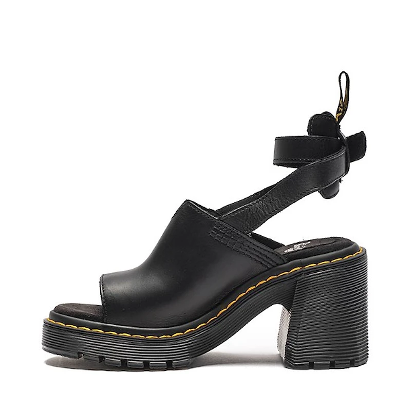 Womens Dr. Martens Millee Open-Toe Sandal - Black