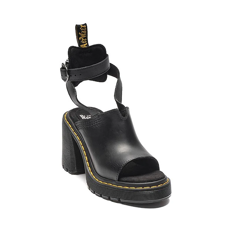 Sandale à bout ouvert Dr. Martens Millee pour femmes Noir