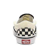 Vans Classic Slip-On Checkerboard Skate Shoe - Baby / Toddler Black Off White