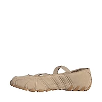 Womens adidas Ghost Print Ballet Shoe - Magic Beige / Gum
