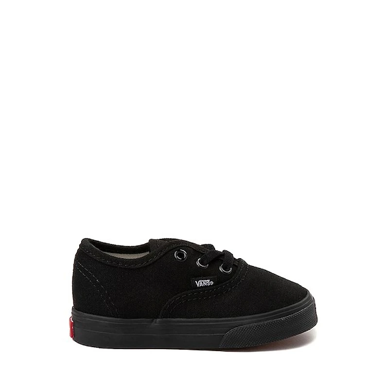 Vans Authentic Skate Shoe - Baby / Toddler Black Monochrome