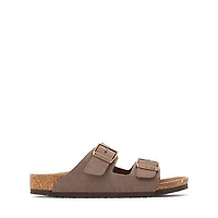 Birkenstock Arizona Slide Sandal - Little Kid Mocha