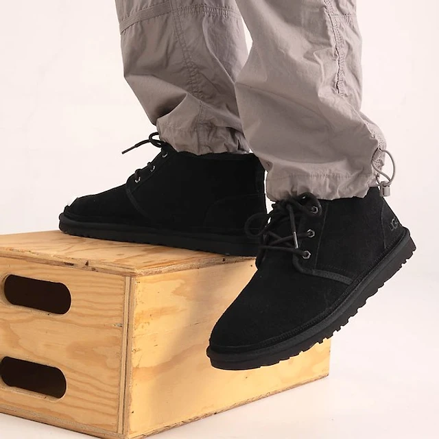 UGG Men\'s Neumel Moc Black Suede Chukka Boots Size 11 Men main image 2