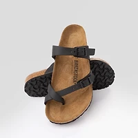 Womens Birkenstock Mayari Slide Sandal - Black