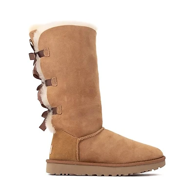 Womens UGG® Bailey Bow II Tall Boot - Chestnut