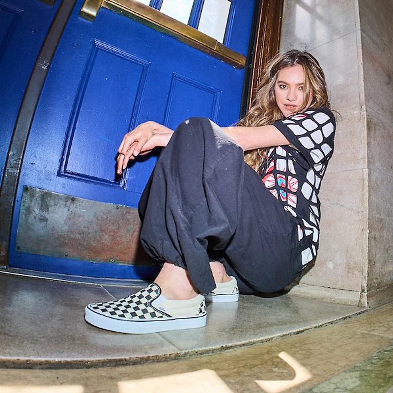 Vans Slip-On Checkerboard Skate Shoe