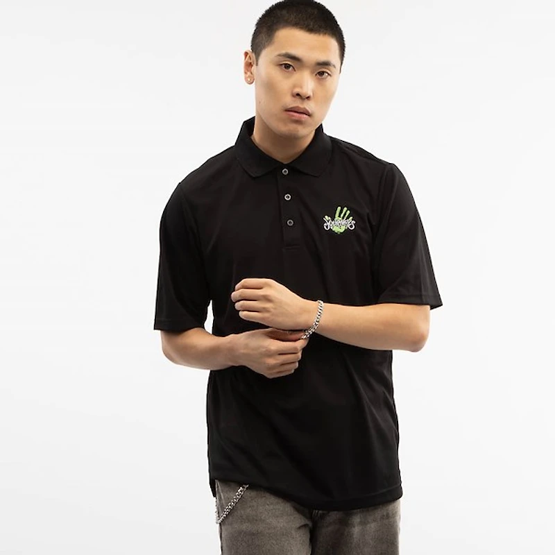 Mens Journeys Logo Polo - Black