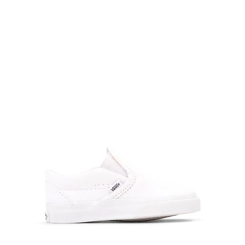 Vans Slip-On Skate Shoe - Baby / Toddler White