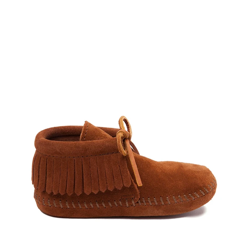 Minnetonka Classic Fringe Boot - Little Kid - Brown