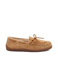 Mens Minnetonka Pile Lined Hardsole Slipper