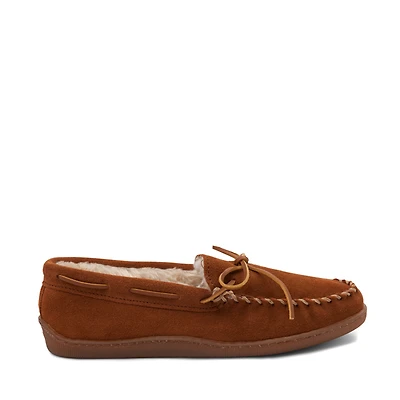 Mens Minnetonka Pile Lined Hardsole Slipper