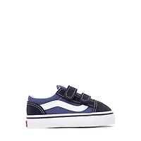 Vans Old Skool V Skate Shoe - Baby / Toddler Blue Navy