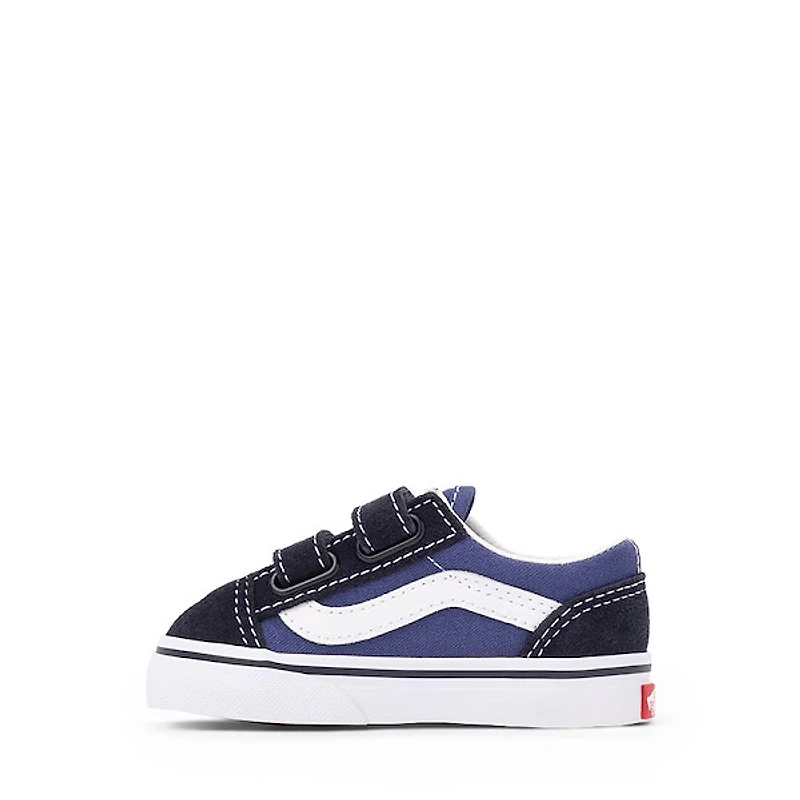 Vans Old Skool V Skate Shoe - Baby / Toddler Blue Navy