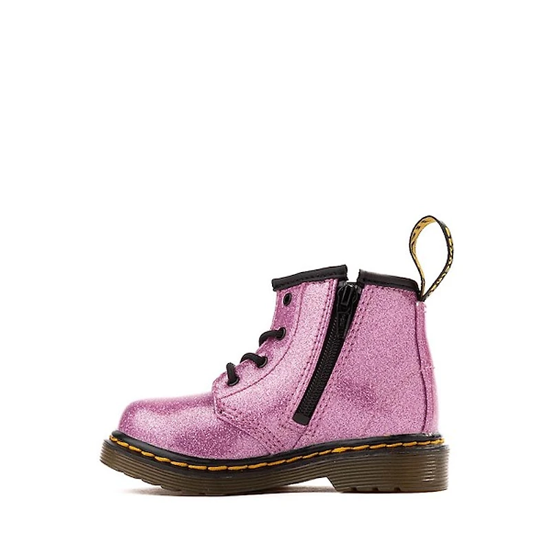Dr. Martens 1460 4-Eye Glitter Boot - Baby / Toddler - Pink
