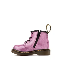 Dr. Martens 1460 4-Eye Glitter Boot - Baby / Toddler - Pink