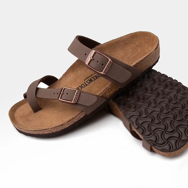 Birkenstock Mayari Slide Sandal - Little Kid - Brown