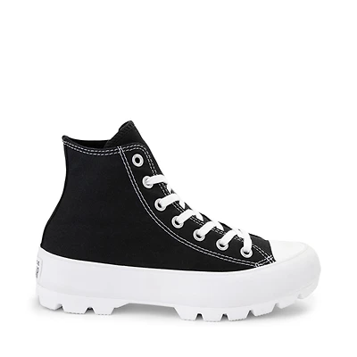 Womens Converse Chuck Taylor All Star Lugged High-Top Sneaker - Black