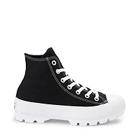 Womens Converse Chuck Taylor All Star Lugged High-Top Sneaker - Black